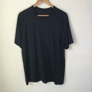 Lululemon Navy Metal Vent Short Sleeve Shirt
